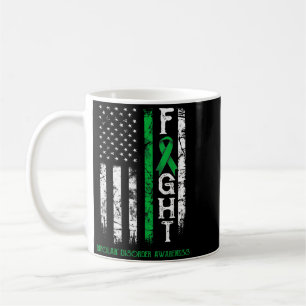 Bipolare Störung Krieger US-Flagge Kaffeetasse