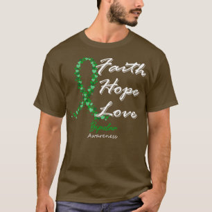 Bipolare Wahrnehmung Glaube Hoffnung Liebe In dies T-Shirt