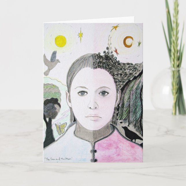 Bipolares Bewusstsein Karte (Vorderseite)