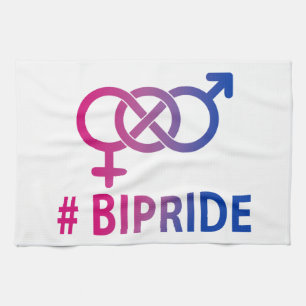 #Bipride Bisexual Pride Geschirrtuch