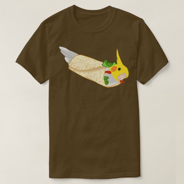 Birbito Burrito T-Shirt (Design vorne)