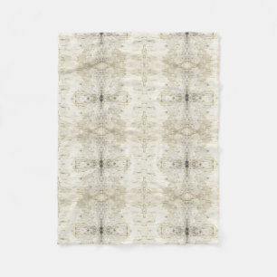 Birch Bark Blanket Fleecedecke