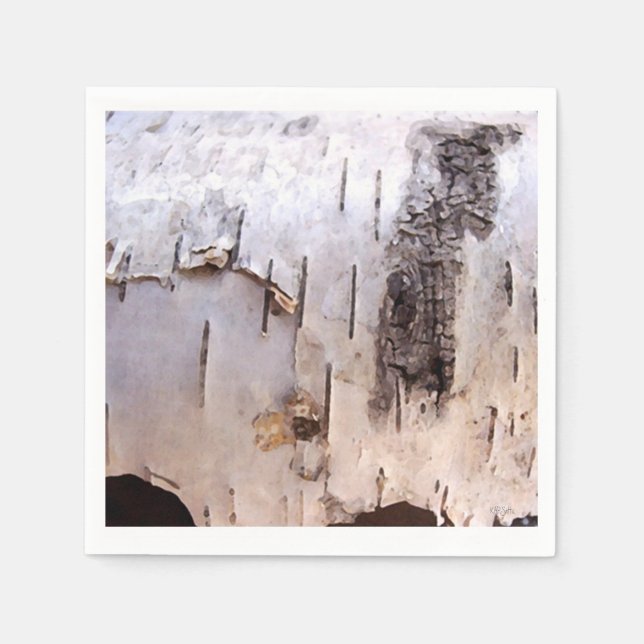 Birch Bark Serviette (Vorderseite)