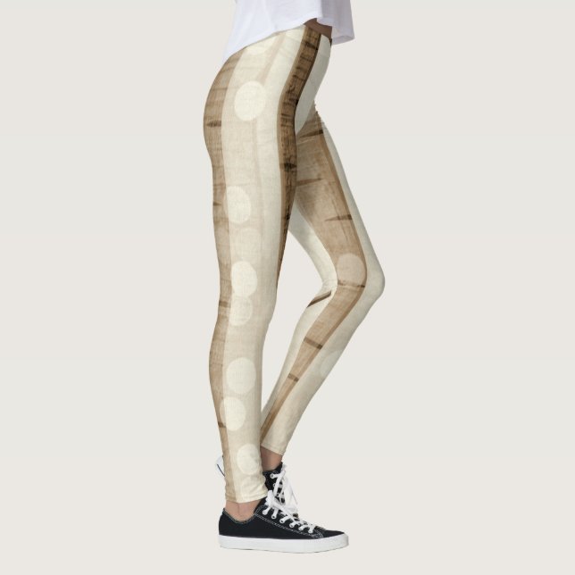 Birch-Baummuster-| Zazzle_Growshop. Leggings (Rechts)