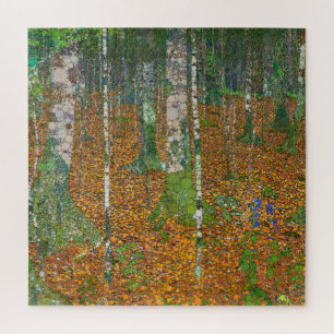 Birch Forest by After Gustav Klimt Puzzle