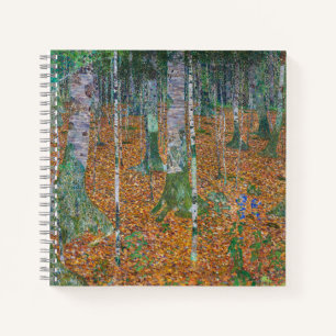 Birch Forest   Gustav Klimt   Notizbuch