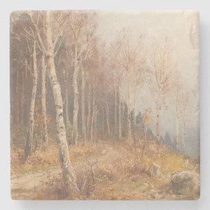 Birch Forest - Hugo Mühlig Steinuntersetzer