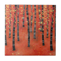 Birch Forest Landscape