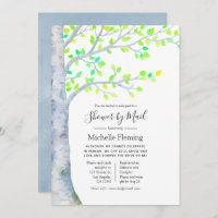 Birch Tree Baby oder Brautparty per Mail