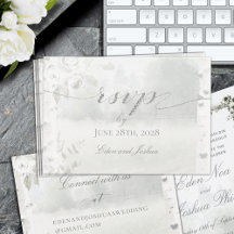 Birch Tree Forest Chuppah UAWG Online Card
