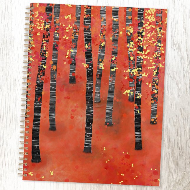 Birch Tree Forest Landschaft Planer (Von Creator hochgeladen)