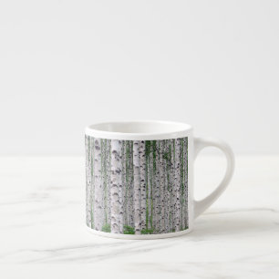 Birch Tree Forest Nature Espressotasse