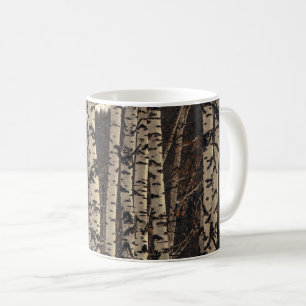 Birch Tree Forest Nature Kaffeetasse