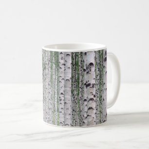 Birch Tree Forest Nature Kaffeetasse