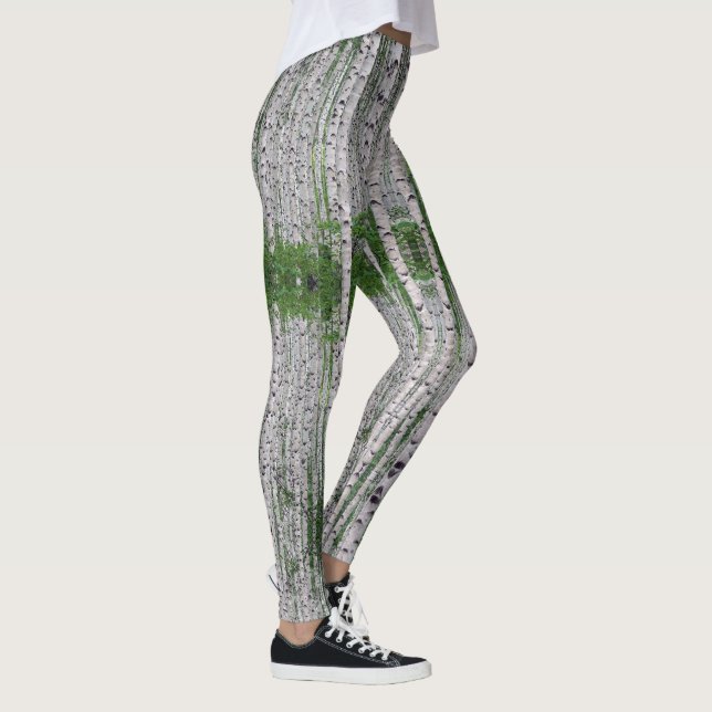 Birch Tree Forest Nature Leggings (Rechts)