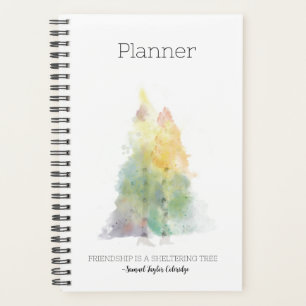 Birch Tree Soft Cover Spiral Planner Planer