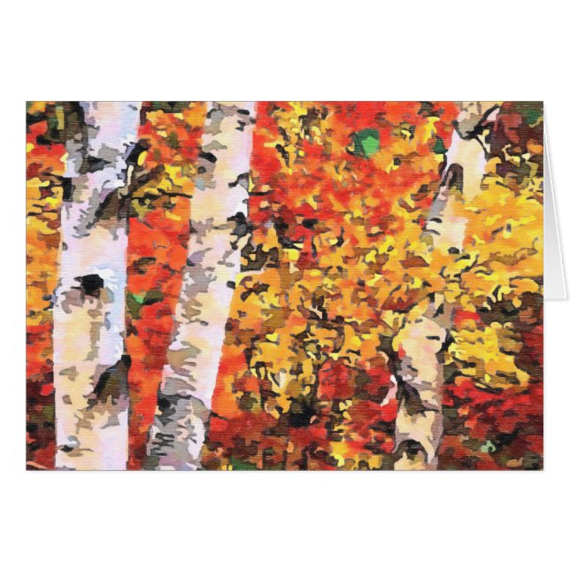 Birch Trees (Vorderseite (Horizontal))