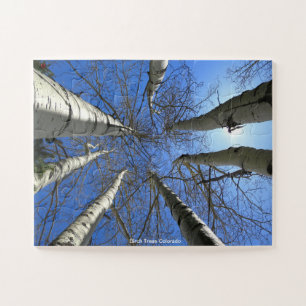 Birch Trees Colorado Puzzle