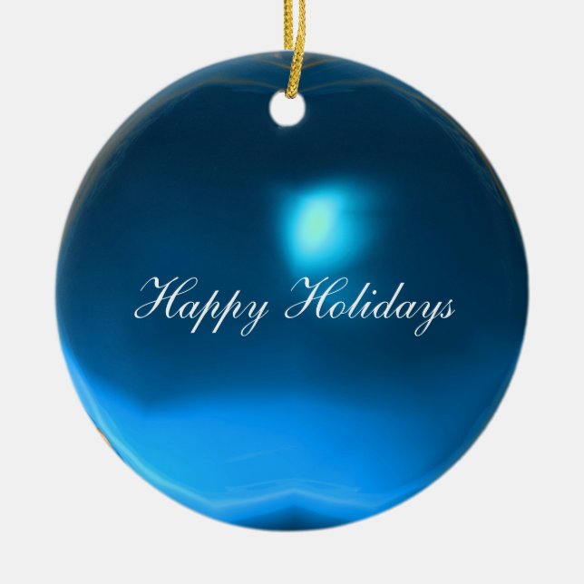 BIRCH TREES IN TUSCANY KERAMIKORNAMENT (Vorne)