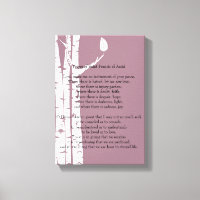 Birch Trees mit Gebet