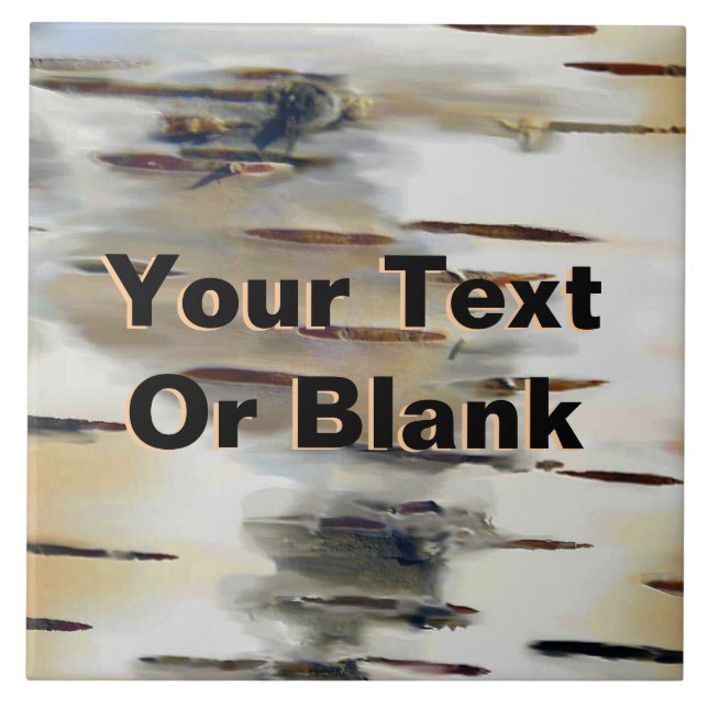 Birchbark Fliese (Vorderseite)