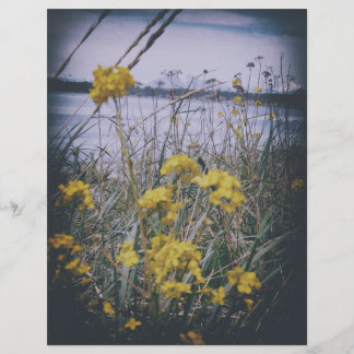 Birchbay-Blumen-Schabblonenpapier-Bogen