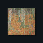 Birchwald von Gustav Klimt, Vintager Jugendstil Leinwanddruck<br><div class="desc">Der Birchwald (um 1903) von Gustav Klimt ist ein Vintages Viktorianisches Kunstlandschaftsbild der Ära, das eine Naturlandschaft beherbergt. Ein Wald mit Birken und Blätter in der Herbstsaison mit braunen Blätter verstreut auf dem Boden. Über den Künstler: Gustav Klimt (1862-1918) war ein österreichischer Symbolik-Maler und einer der prominentesten Mitglieder der Wiener...</div>