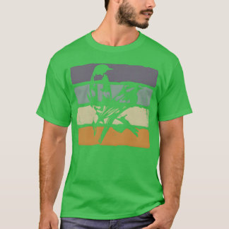 Bird Art Flock Budgie Birdwatcher Parrot Sparrow T-Shirt
