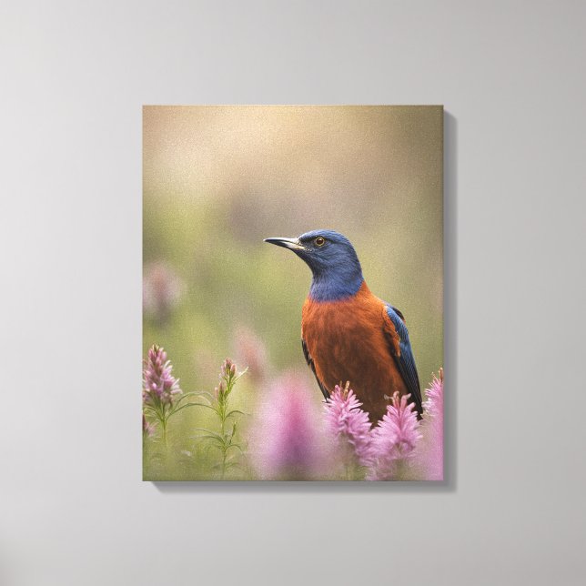 Bird Art Foto Leinwanddruck (Vorderseite)