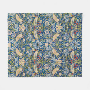 Bird Art Nouveau Design Fleecedecke