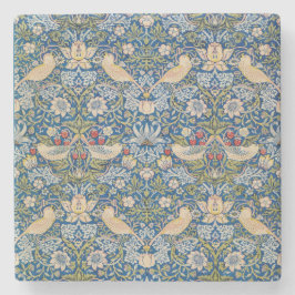 Bird Art Nouveau Design Steinuntersetzer