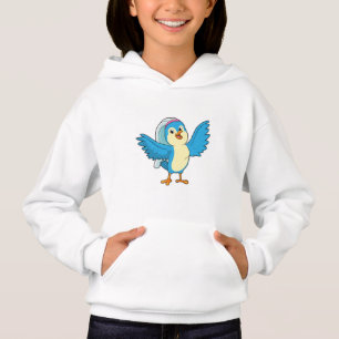 Bird as Bridge with Veil Hoodie