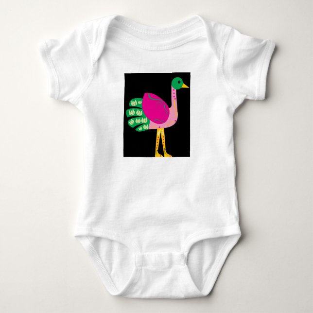 Bird Baby Strampler (Vorderseite)