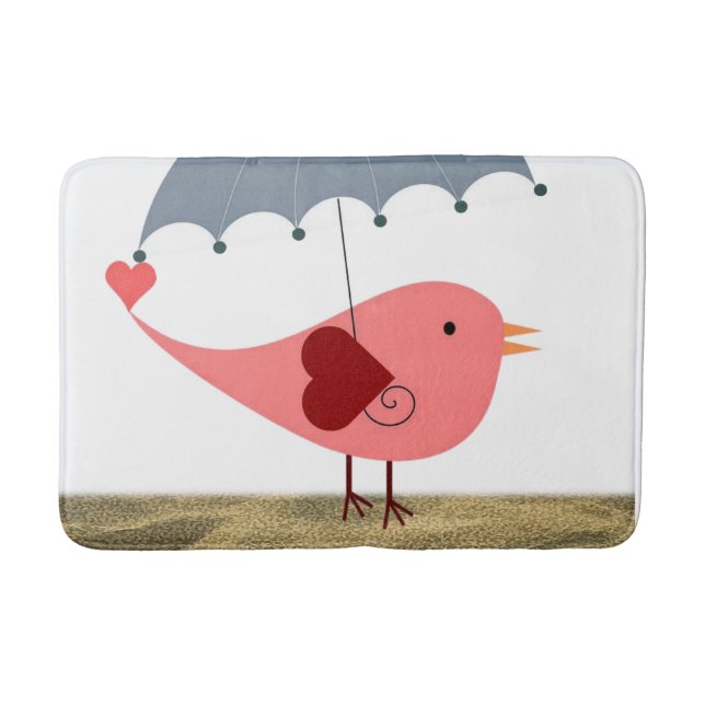 Bird Bad Bathmat Badematte (Vorderseite)