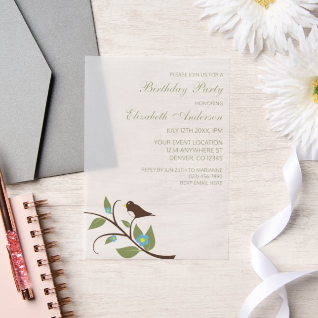 Bird Birthday (Hochzeit)