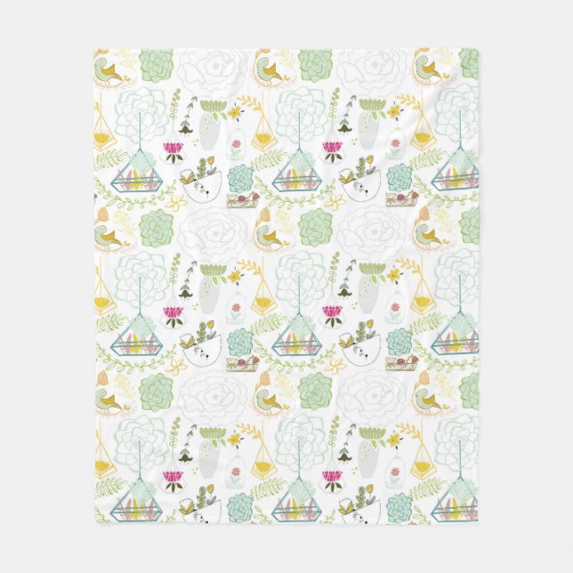 Bird Blanket Fleecedecke (Vorderseite)