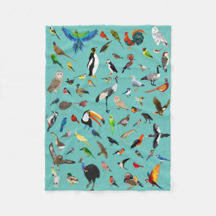 Bird Blanky Fleecedecke