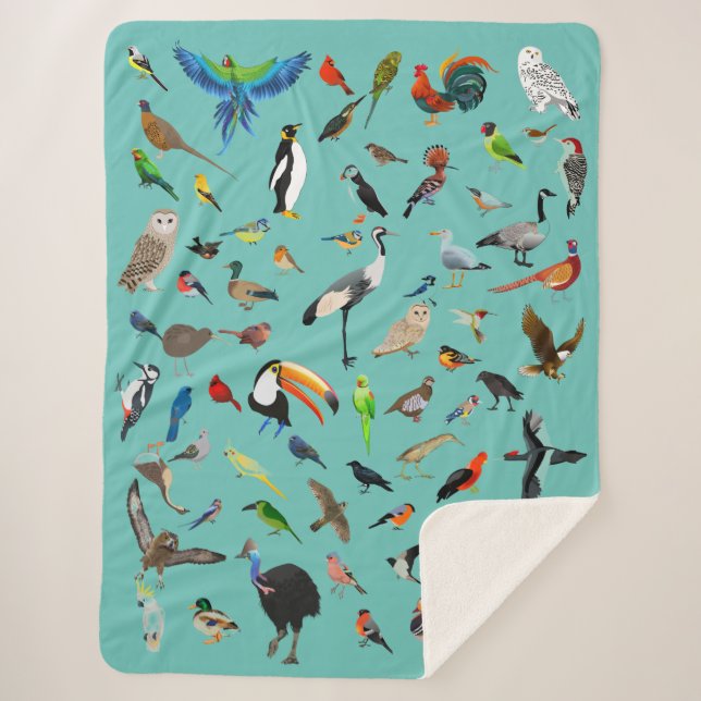 Bird Blanky Sherpadecke (Vorderseite)