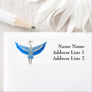Bird Blue Heres