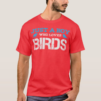 Bird Boy Joke Boys Birds Ornithologe Freunde T-Shirt