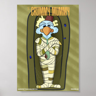 Bird Call x Classic Monsters - Schäbige Mumie Poster