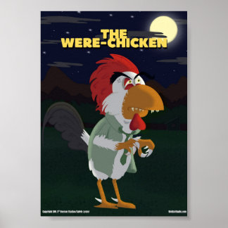 Bird Call x Klassische Monster - Werhuhn Poster