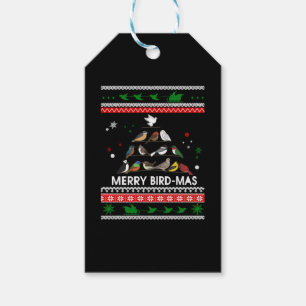 Bird Christmas Bird mas Geschenkanhänger