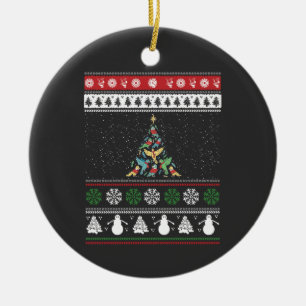 Bird Christmas Tree Bird Lover Keramik Ornament