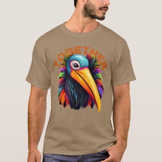 Bird Design Familie T-Shirt