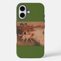 Bird Dogs Dark Olive Green iPhone 16 Fall