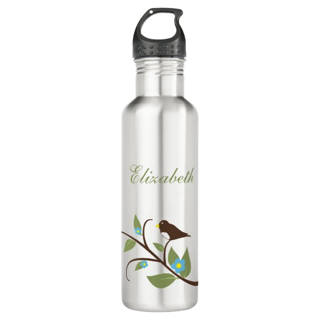 Bird Edelstahlflasche (Vorderseite)