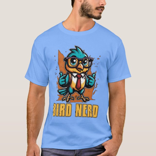 Bird Enthusiusiasten Bird Nerd Vogelbeobachtung Or T-Shirt (Vorderseite)