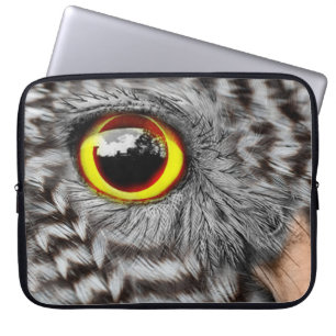 Bird Eye Nah up Laptop Bag Laptopschutzhülle