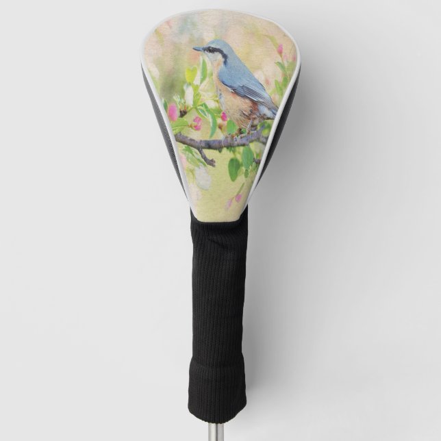 Bird Fanatic Golf Headcover (Vorderseite)
